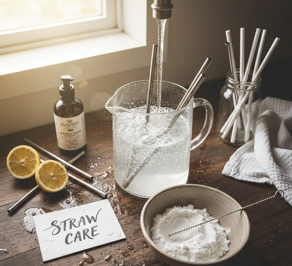 Stop Drinking Mold: 5 Natural Ways to Deep Clean Your Straws