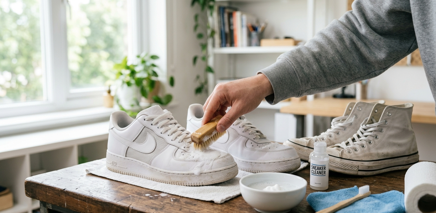 How to Clean White Sneakers: Pro Tips for Air Force 1s & Converse