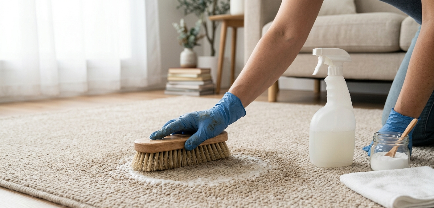 How to Deep Clean Carpet Without a Machine: 5 Easy DIY Steps