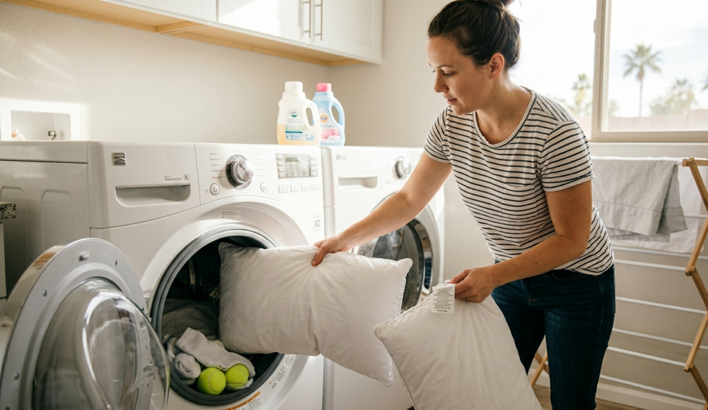 How to Wash Pillows in the Washing Machine: The Ultimate Guide