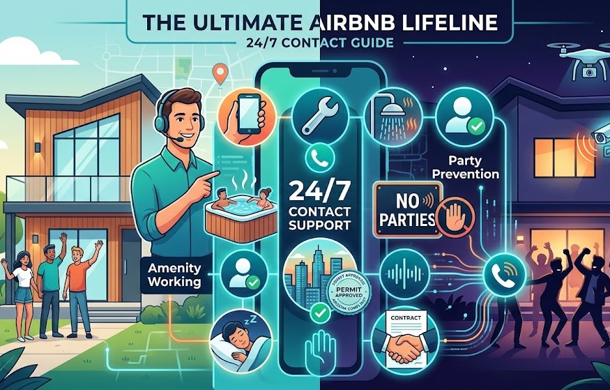 Airbnb 24-Hour Contact Guide: Save Your Permits & Stop Parties