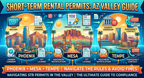 Phoenix vs. Mesa vs. Tempe: How to Get Your Short-Term Rental Permit